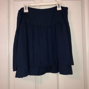 Navy skirt